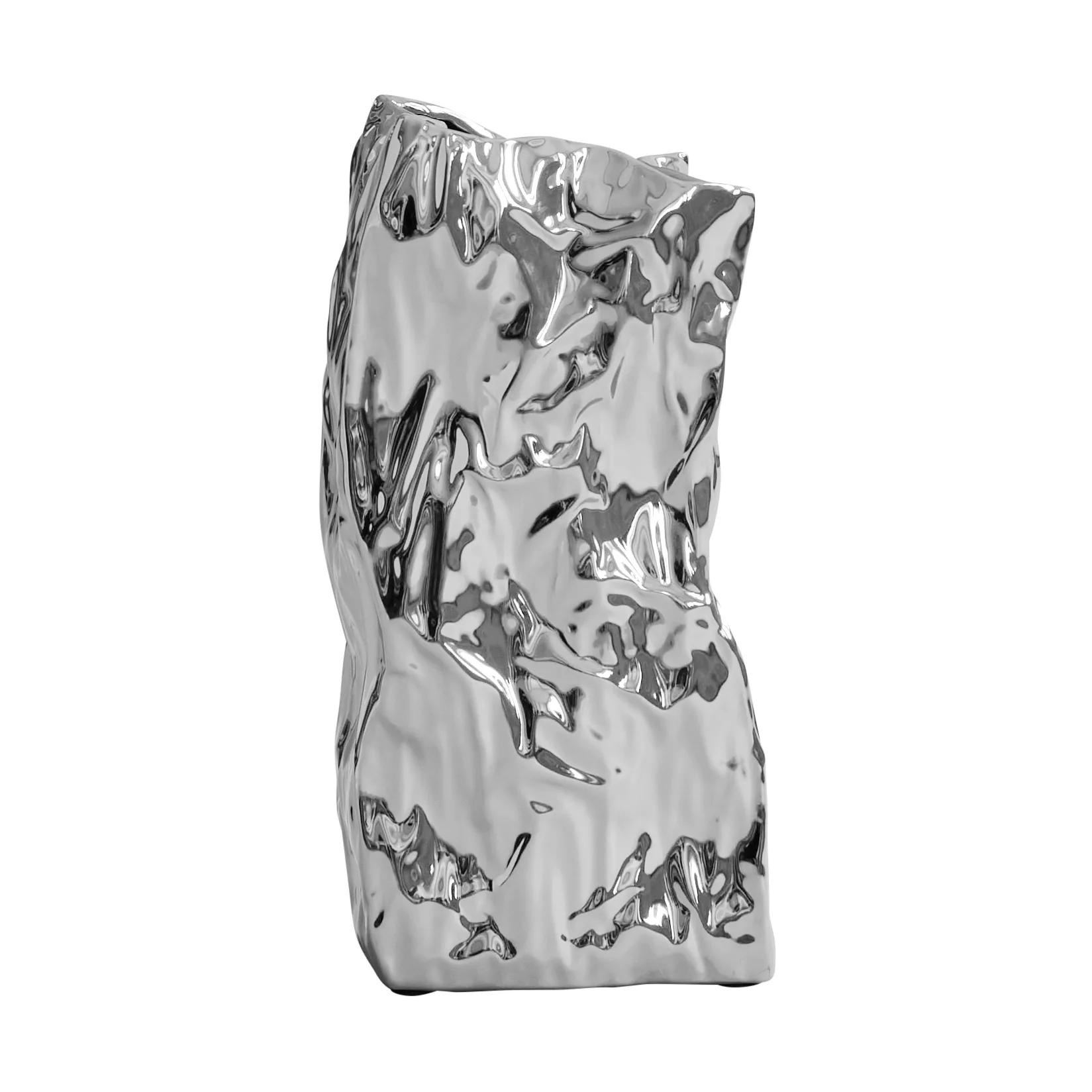 Kami vaas medio 35x16 cm, Chrome 101 Copenhagen