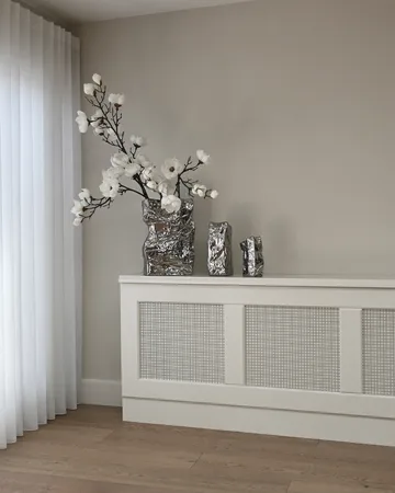 Kami vaas medio 35x16 cm - Chrome - 101 Copenhagen