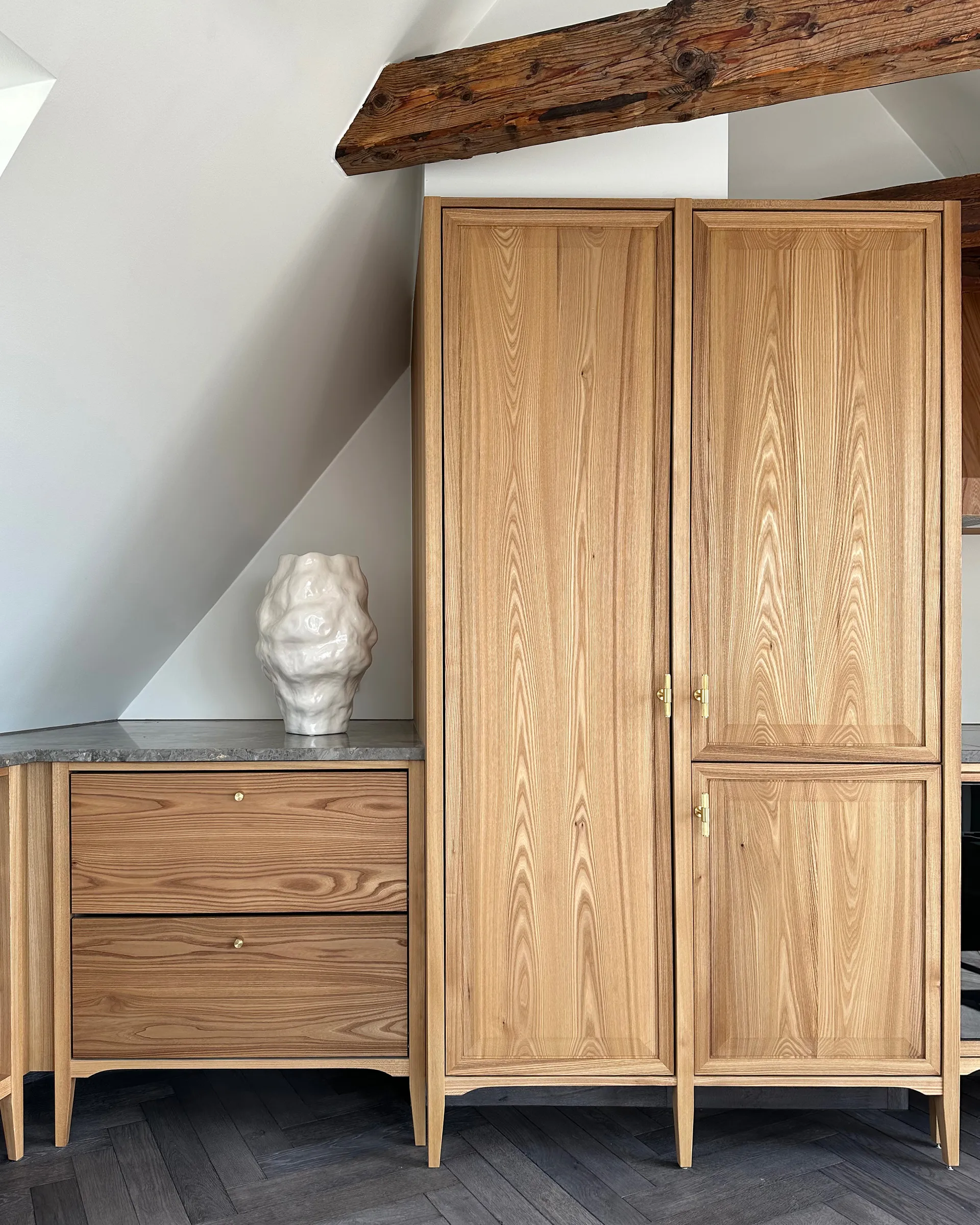 Katachi vaas medio, High glaze berk 101 Copenhagen