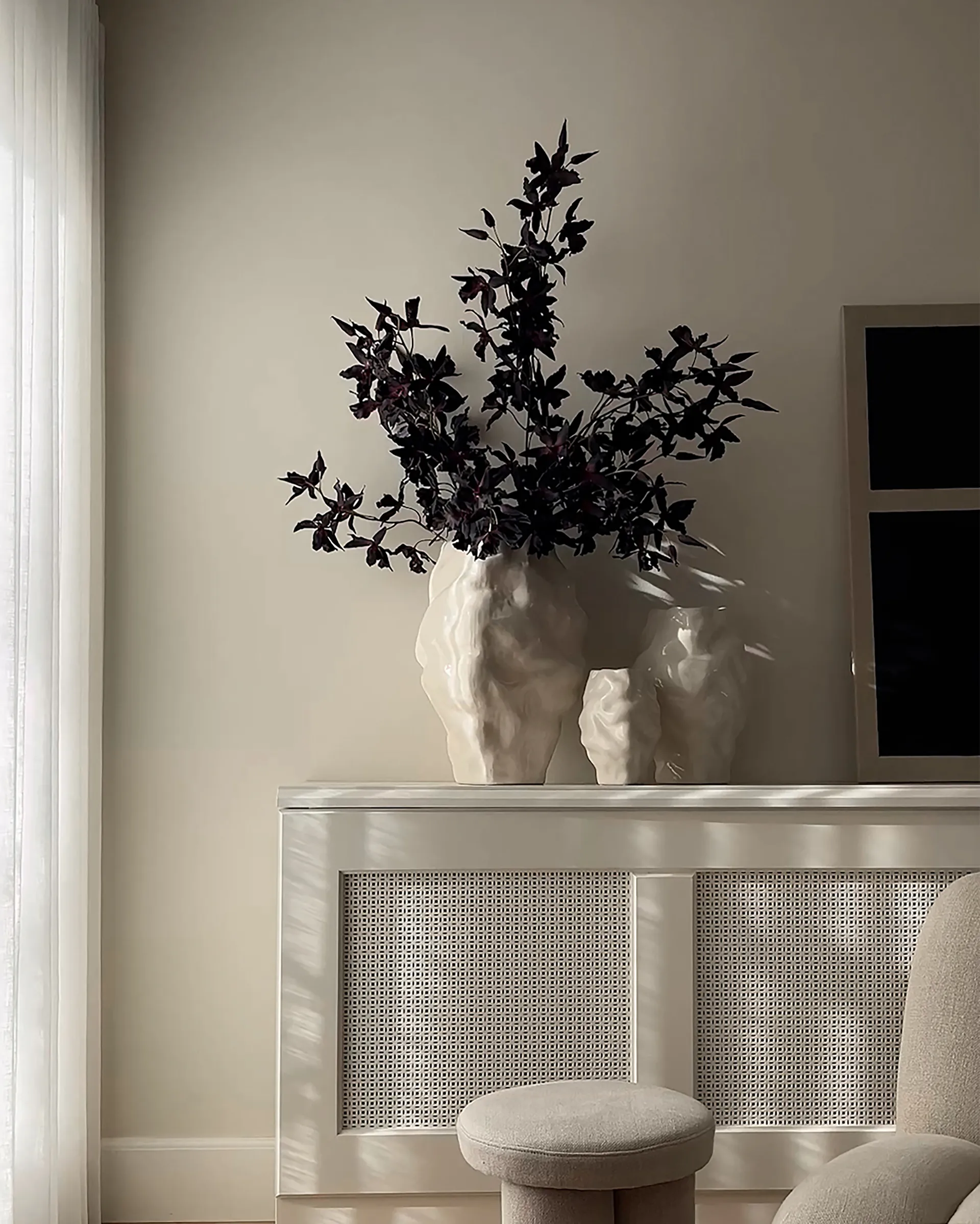 Katachi vaas mini, High glaze berk 101 Copenhagen