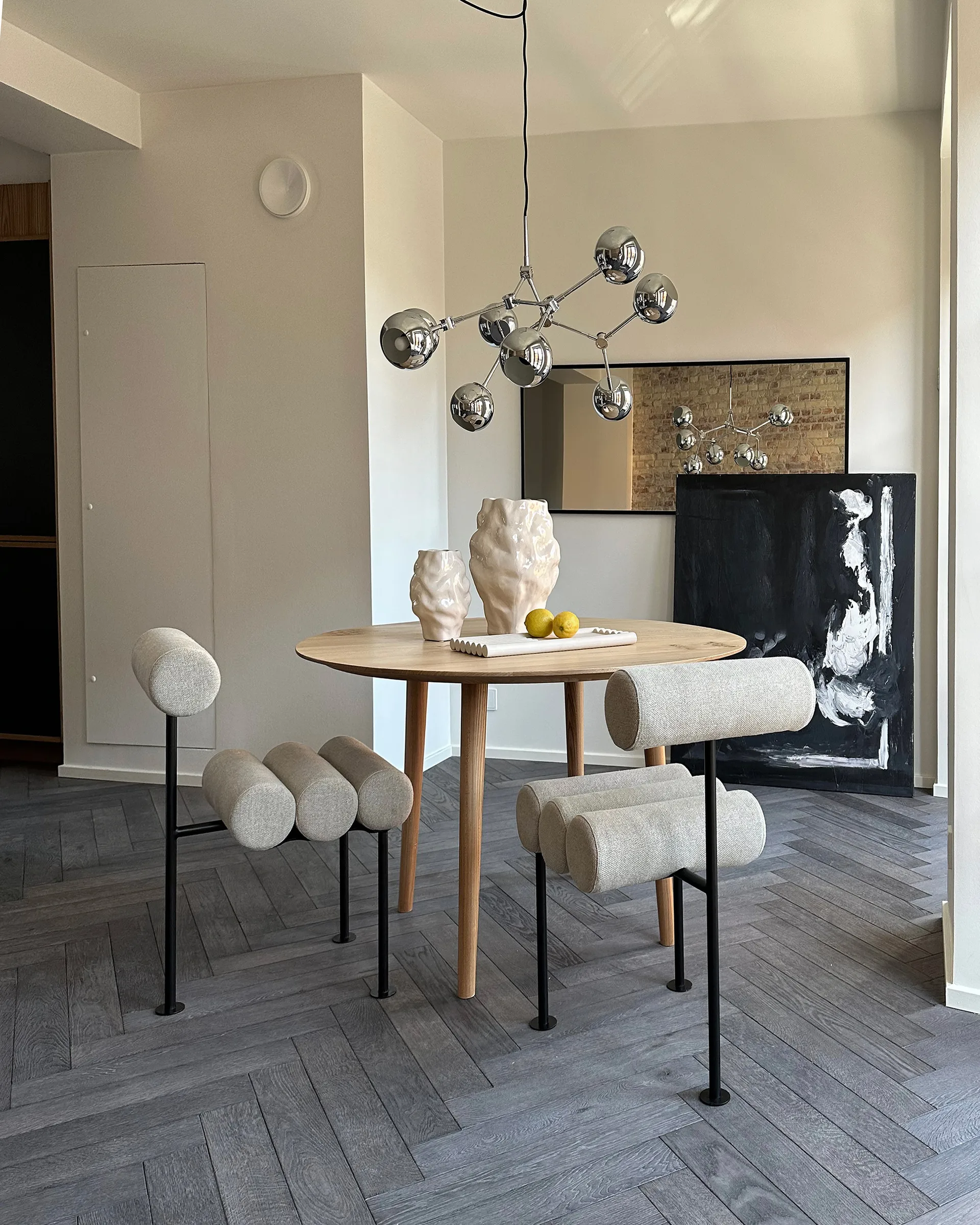 Katachi vaas mini, High glaze berk 101 Copenhagen