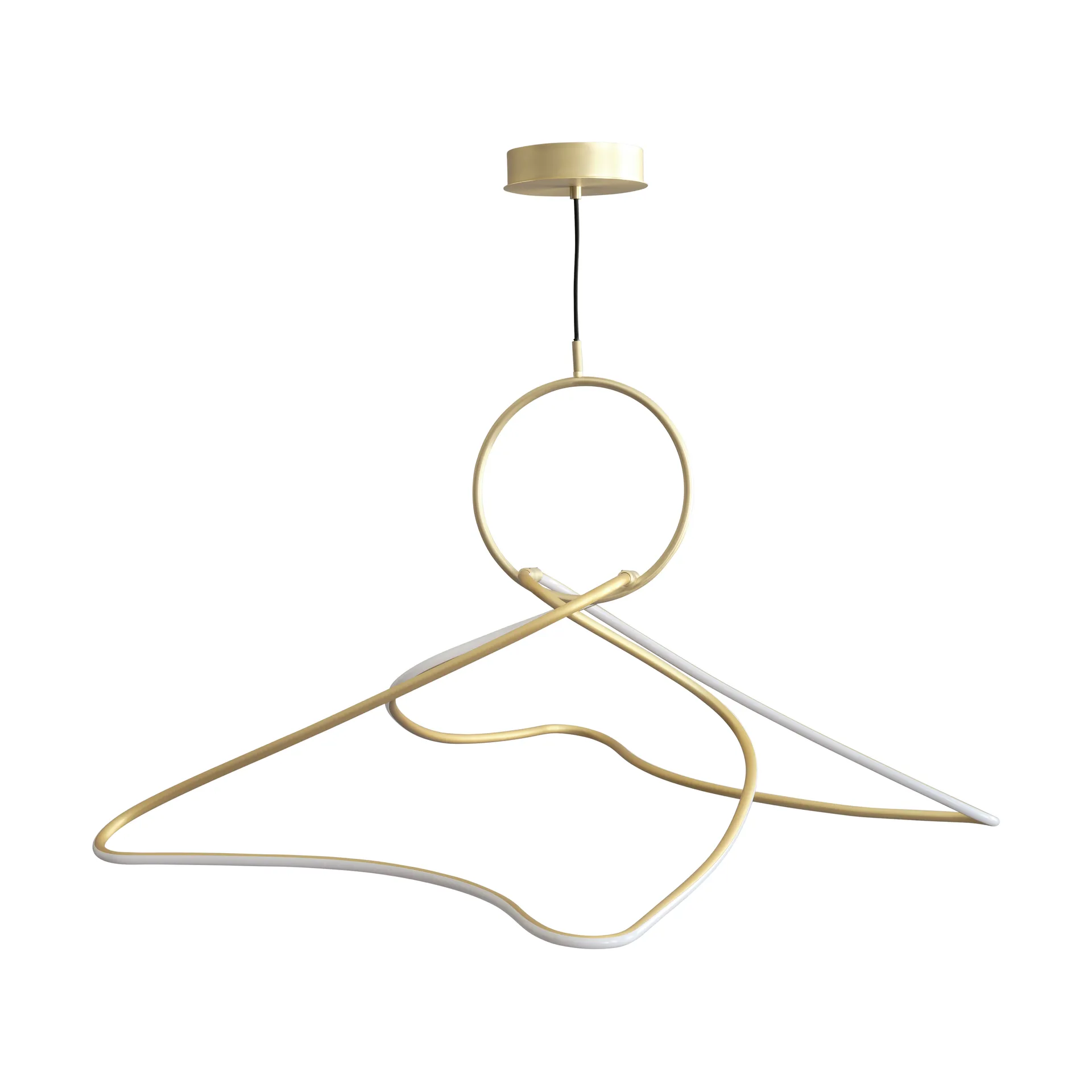 Kumo Chandelier Big kroonluchter, Brass 101 Copenhagen