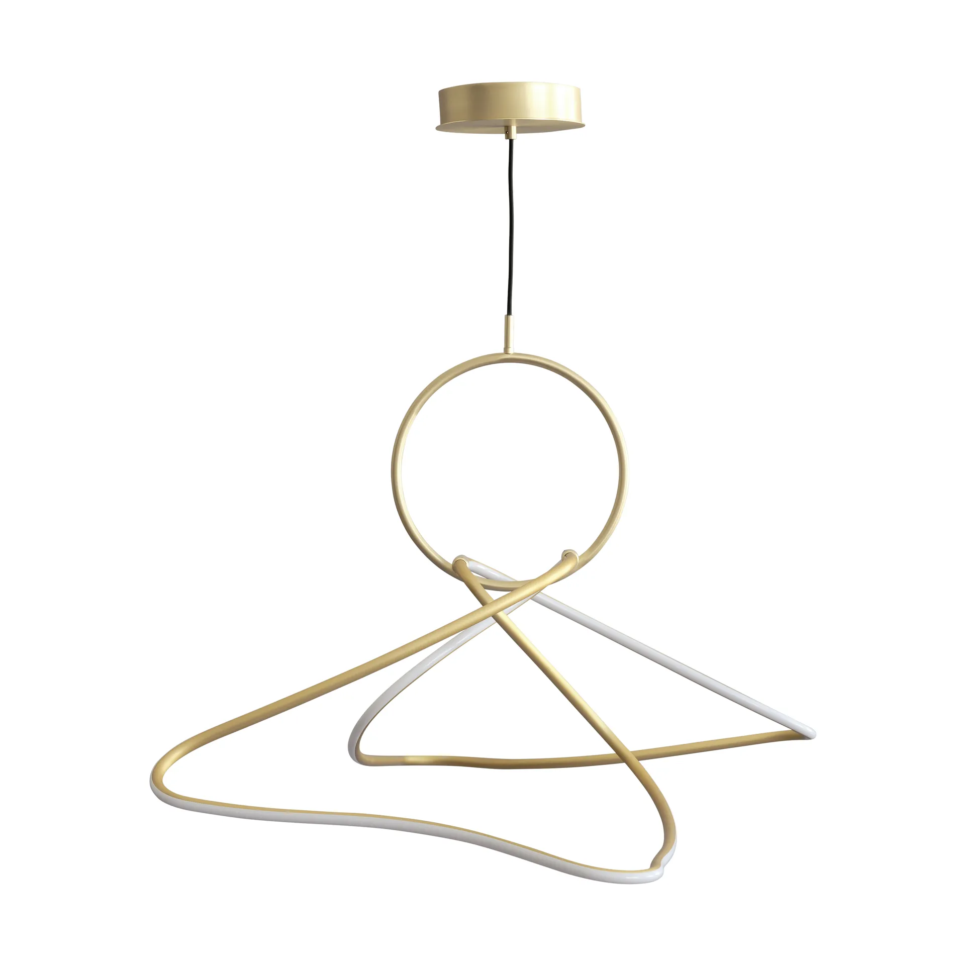 Kumo Chandelier Mini kroonluchter, Brass 101 Copenhagen