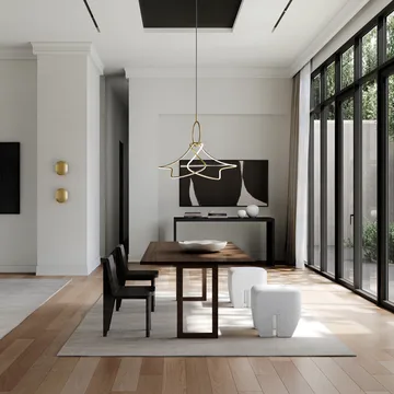 Kumo Chandelier Mini kroonluchter - Brass - 101 Copenhagen