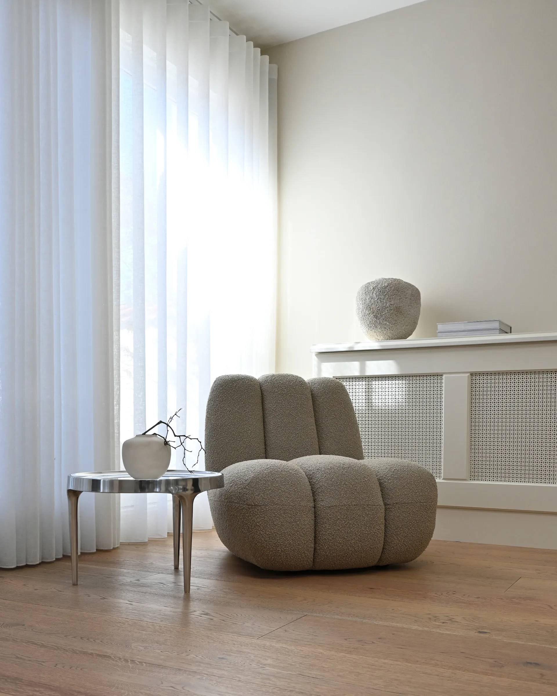 Phantom bijzettafel, Chrome low 101 Copenhagen