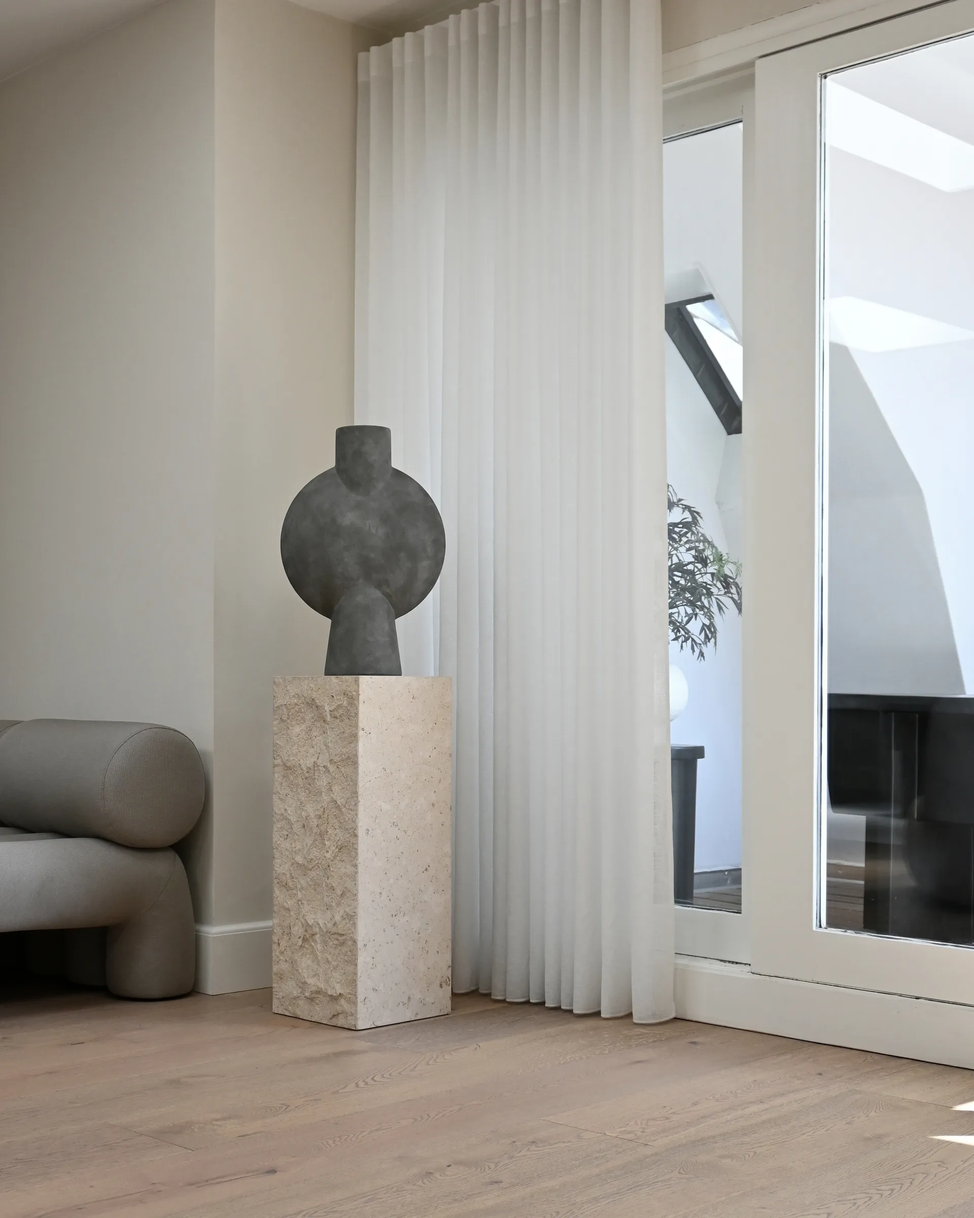 Podium Maxi Sokkel 80 cm, Limestone 101 Copenhagen