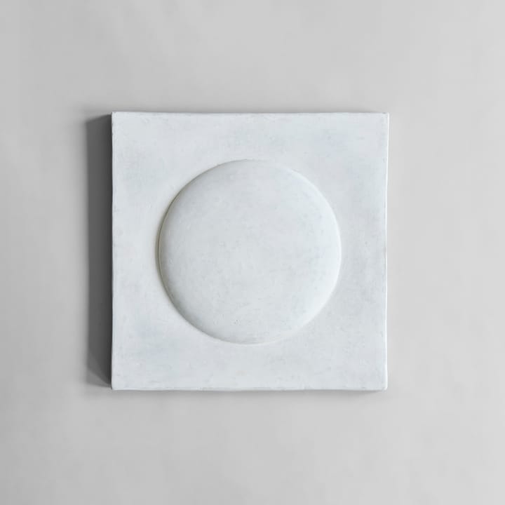 Sculpt Art Shield wanddecoratie 58x58 cm, Chalk white 101 Copenhagen