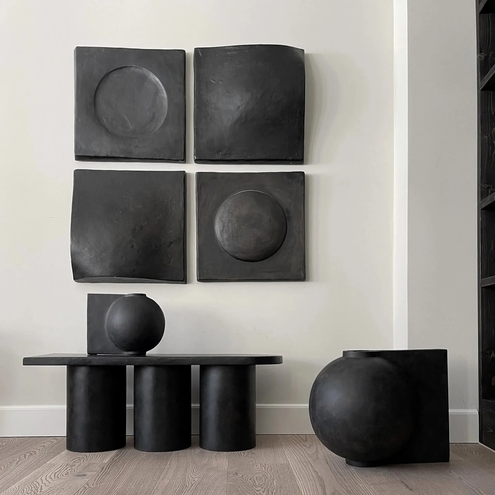 Sculpt Art Shield wanddecoratie 58x58 cm, Coffee 101 Copenhagen