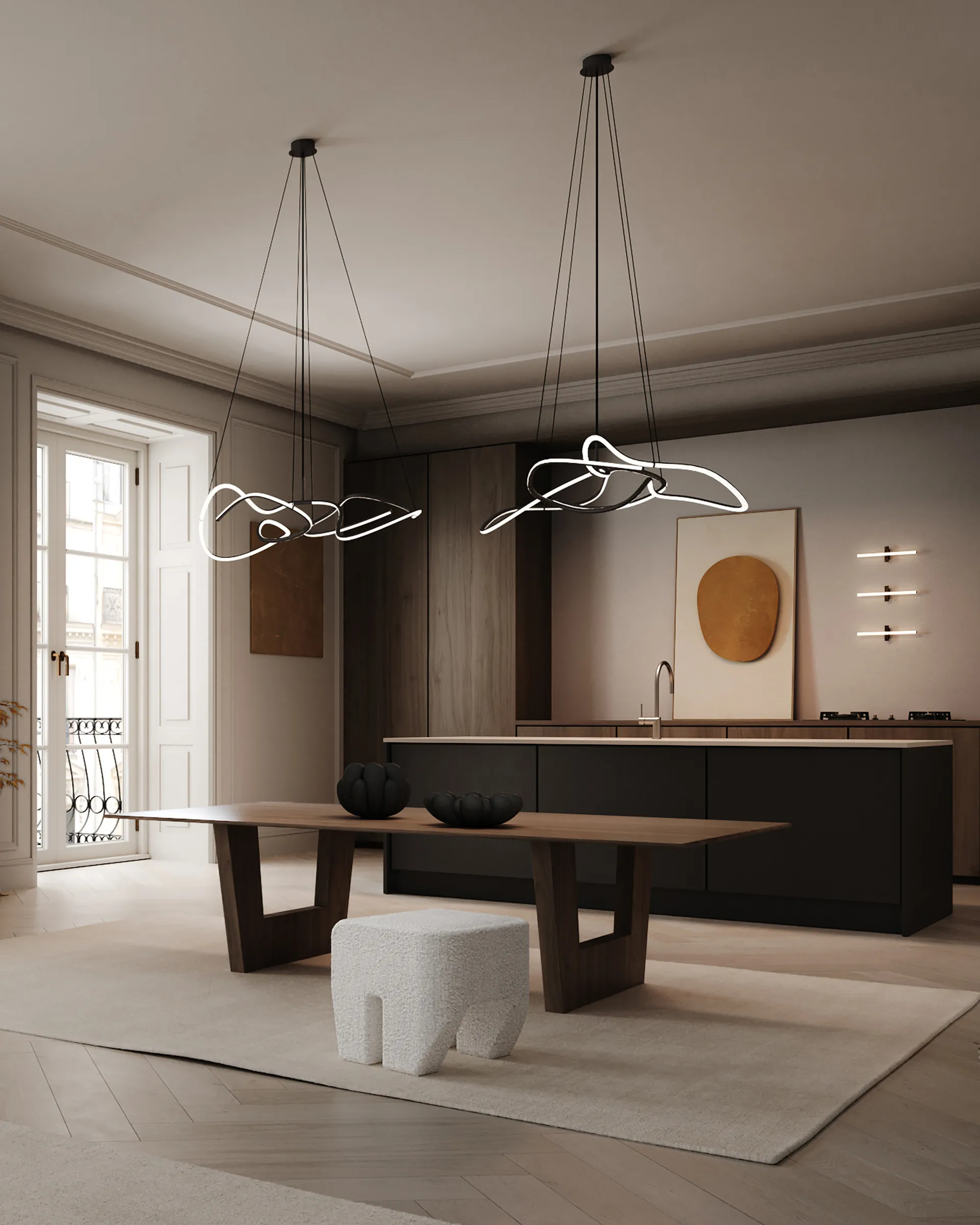 Sculpt kruk, Off white 101 Copenhagen