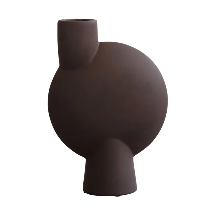 Sphere Bubl vaas Medio - Chocolate brown - 101 Copenhagen