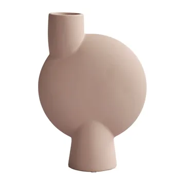 Sphere vaas Bubl Medio 18x26 cm - Café Creme - 101 Copenhagen