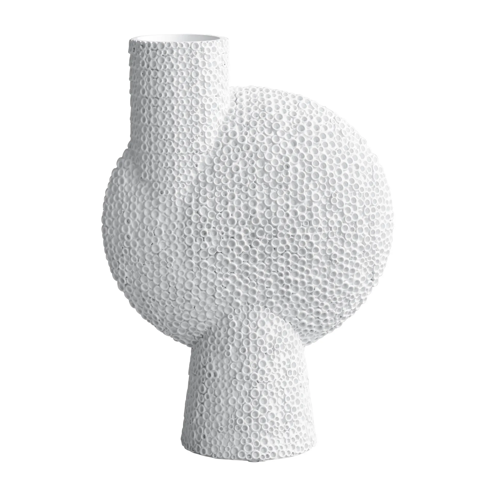 Sphere vaas Bubl Shisen big 44 cm, Bone White 101 Copenhagen