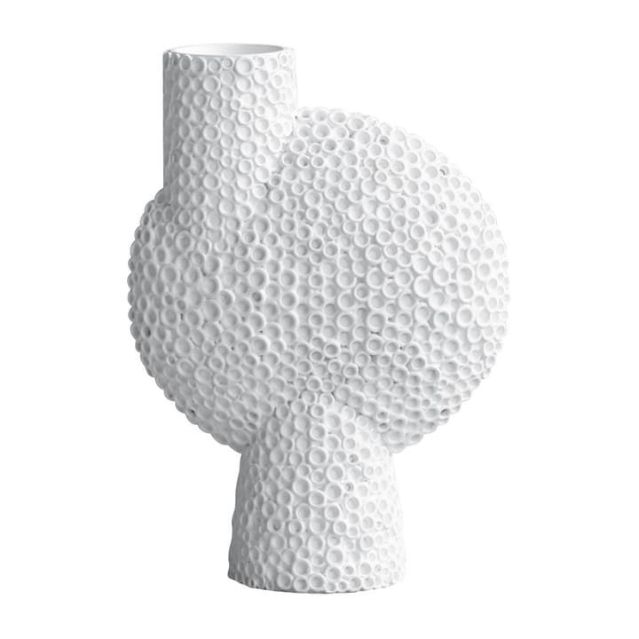 Sphere vaas Bubl Shisen medio 25,5 cm - Bone White - 101 Copenhagen
