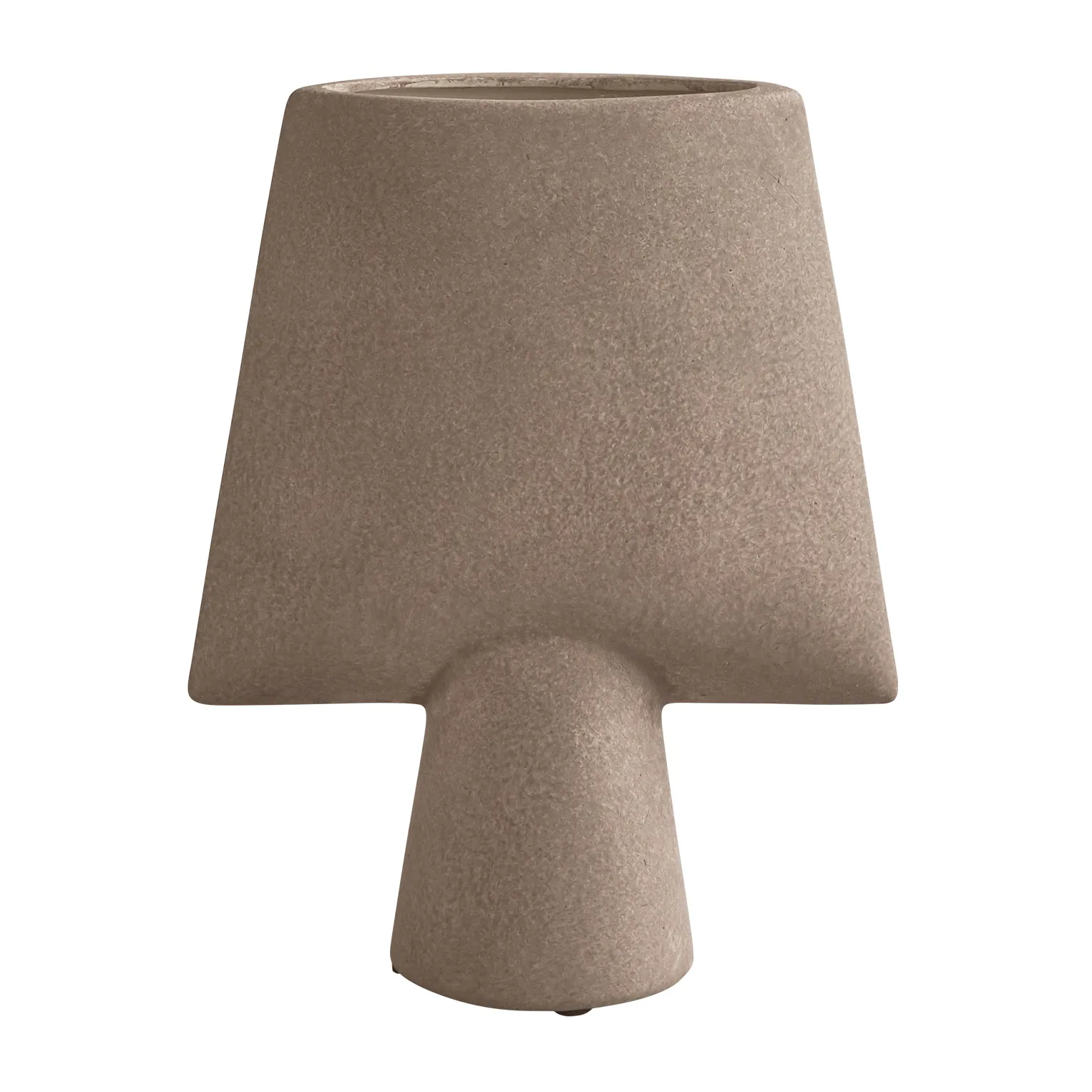 Sphere vaas square mini, Taupe 101 Copenhagen