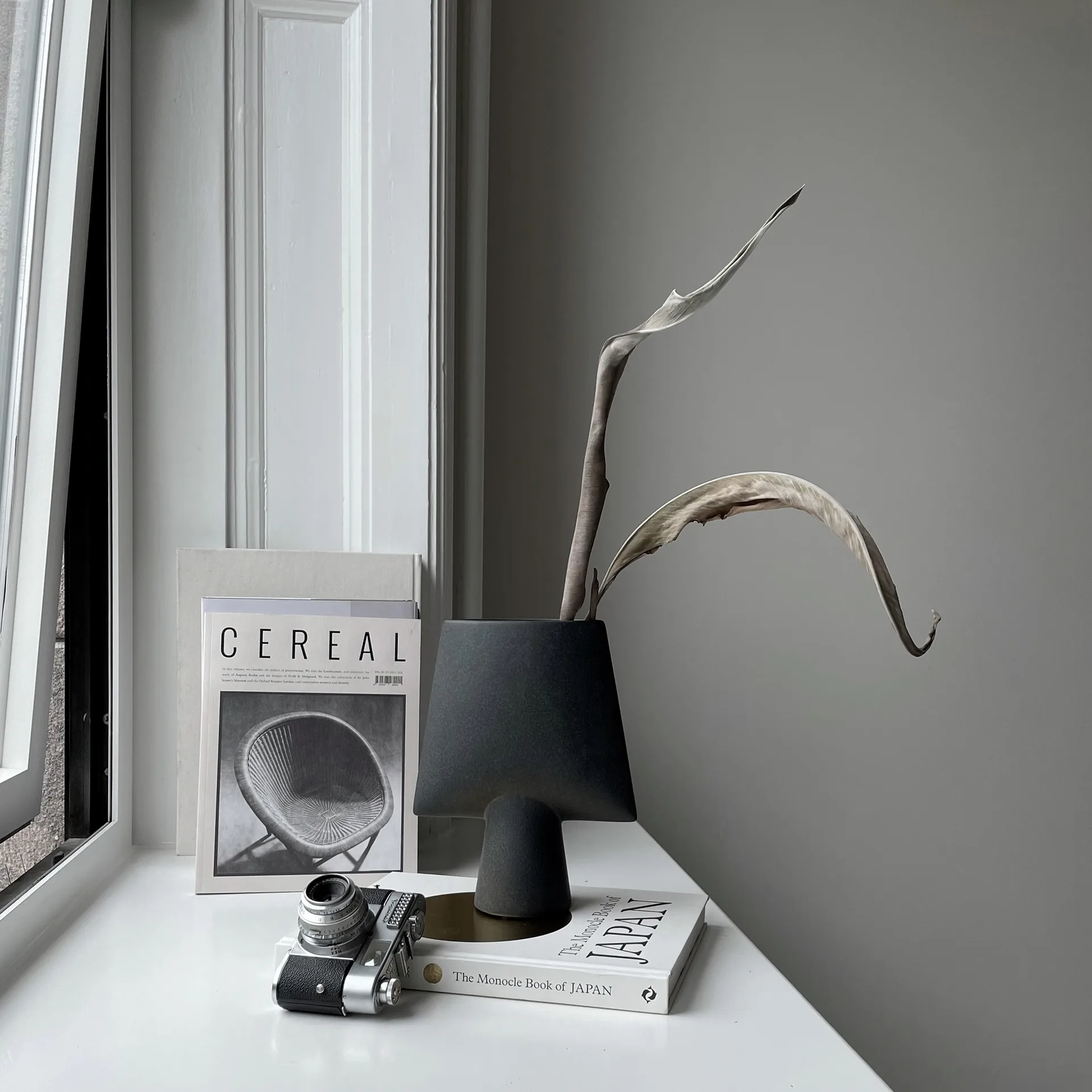 Sphere vaas square mini, Zwart 101 Copenhagen