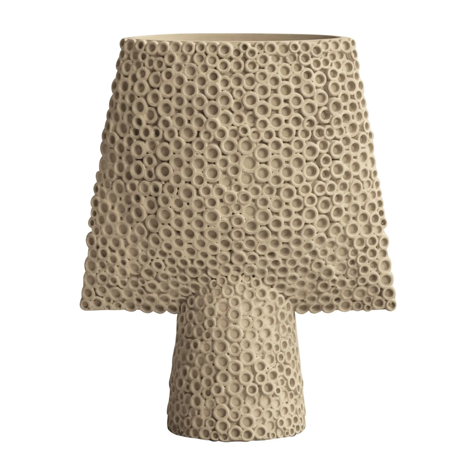 Sphere vaas Square Shisen mini 25 cm, Sand 101 Copenhagen