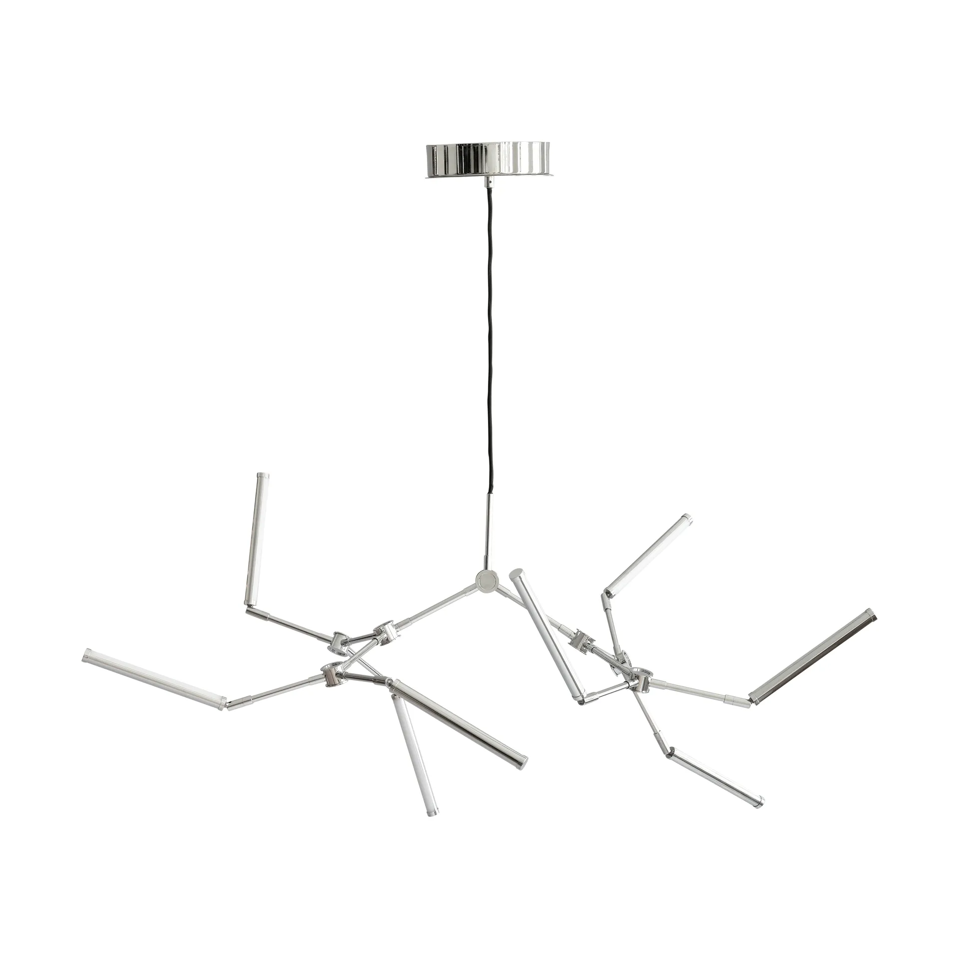 Stick chandelier kroonluchter mini, Chrome 101 Copenhagen
