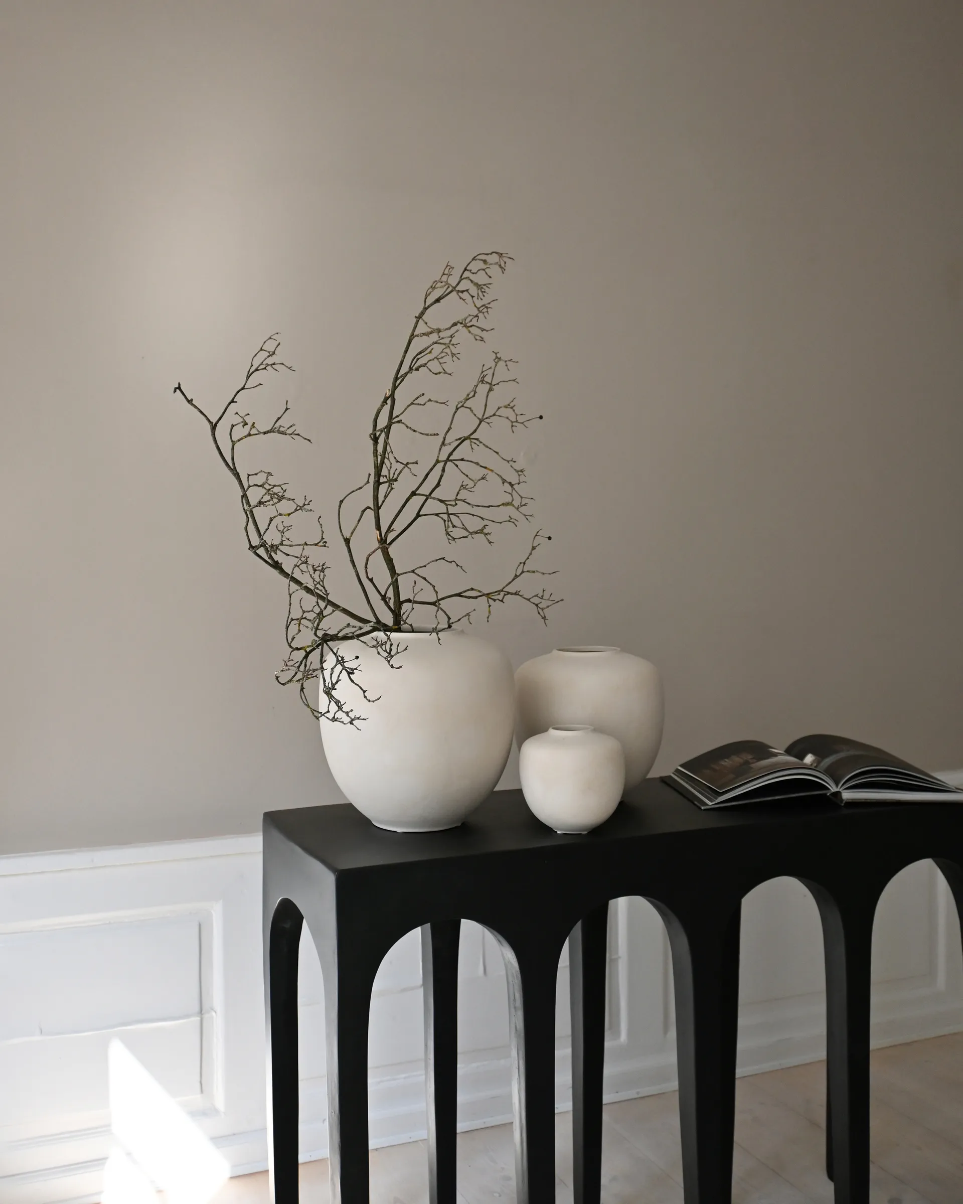 Sunao vaas medio 30 cm, Birch 101 Copenhagen