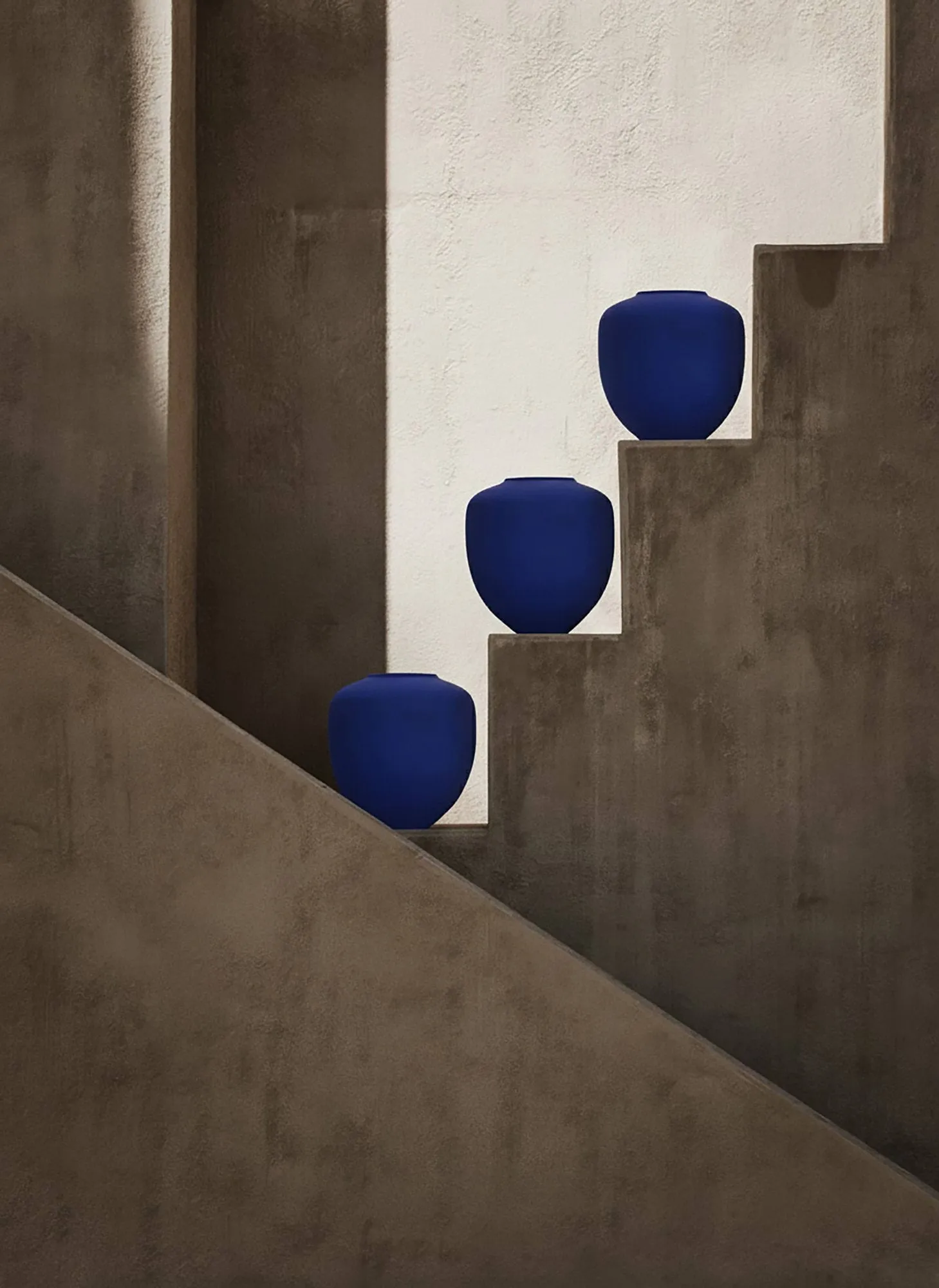 Sunao vaas medio 30 cm, Marrakech blue 101 Copenhagen
