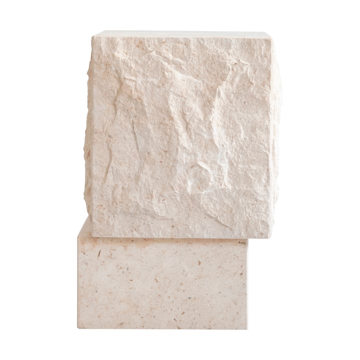 Temple bijzettafel tall 50x33 cm - Limestone - 101 Copenhagen
