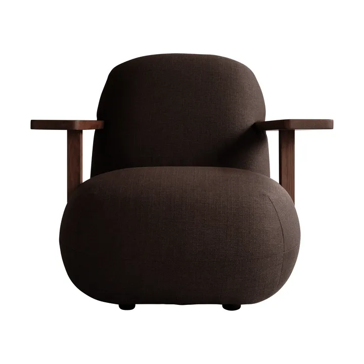 Toe chair fauteuil met armleuningen - Classic brown oak-dark brown - 101 Copenhagen
