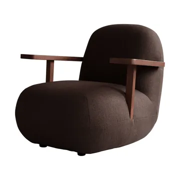 Toe chair fauteuil met armleuningen - Classic brown oak-dark brown - 101 Copenhagen