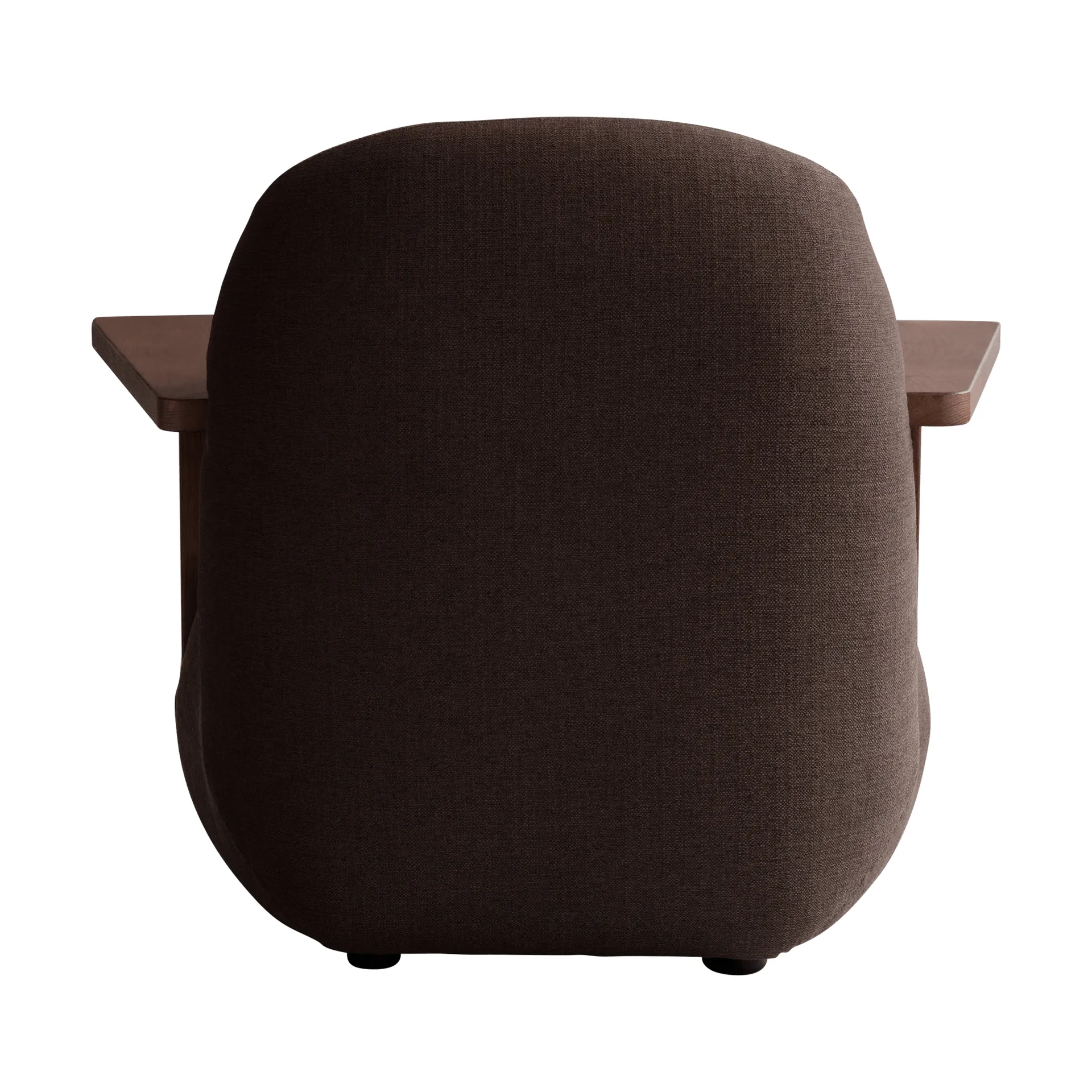 Toe chair fauteuil met armleuningen, Classic brown oak-dark brown 101 Copenhagen