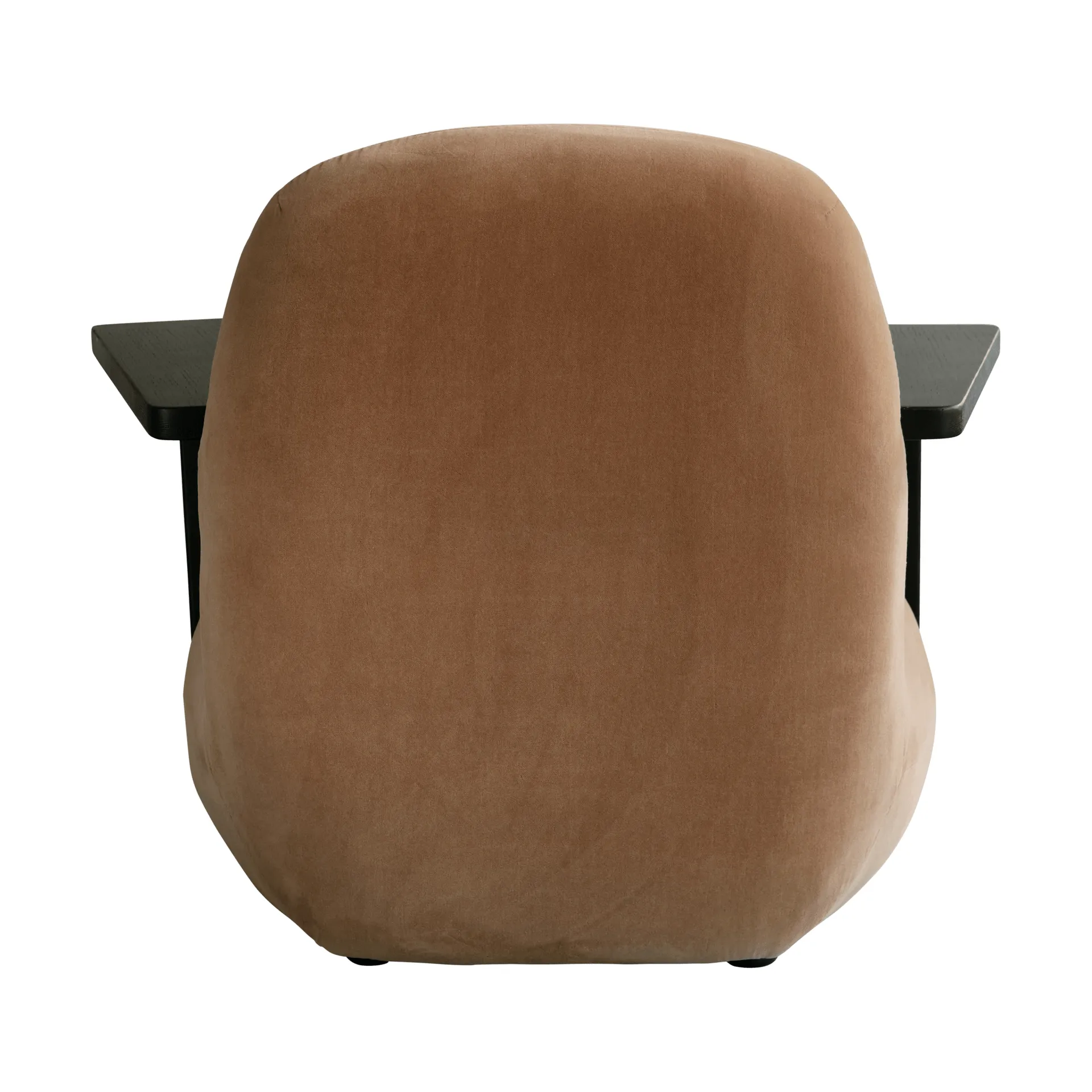 Toe chair fauteuil met armleuningen, Coffee black oak-desert 101 Copenhagen