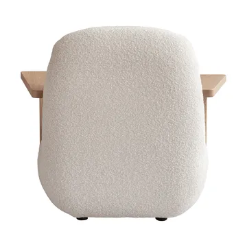Toe chair fauteuil met armleuningen - Natural oak-off white - 101 Copenhagen