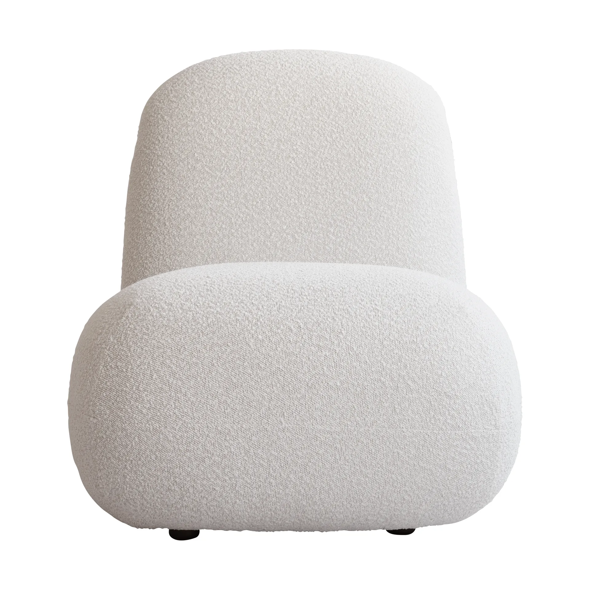 Toe Chair Flat fauteuil 92x75 cm, Bouclé 101 Copenhagen