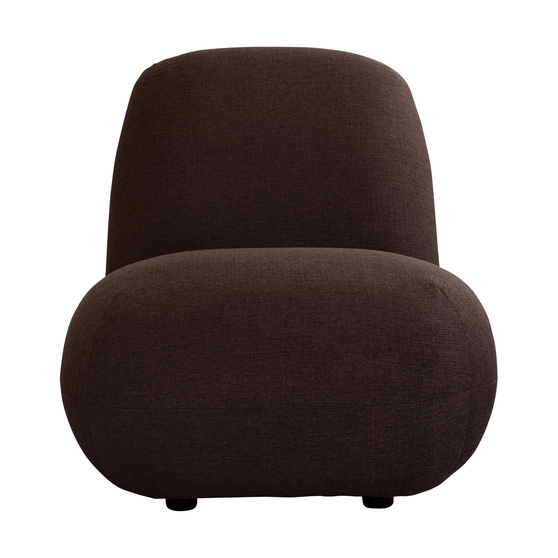 Toe Chair Flat fauteuil 92x75 cm, Dark brown 101 Copenhagen