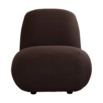 Toe Chair Flat fauteuil 92x75 cm - Dark brown - 101 Copenhagen