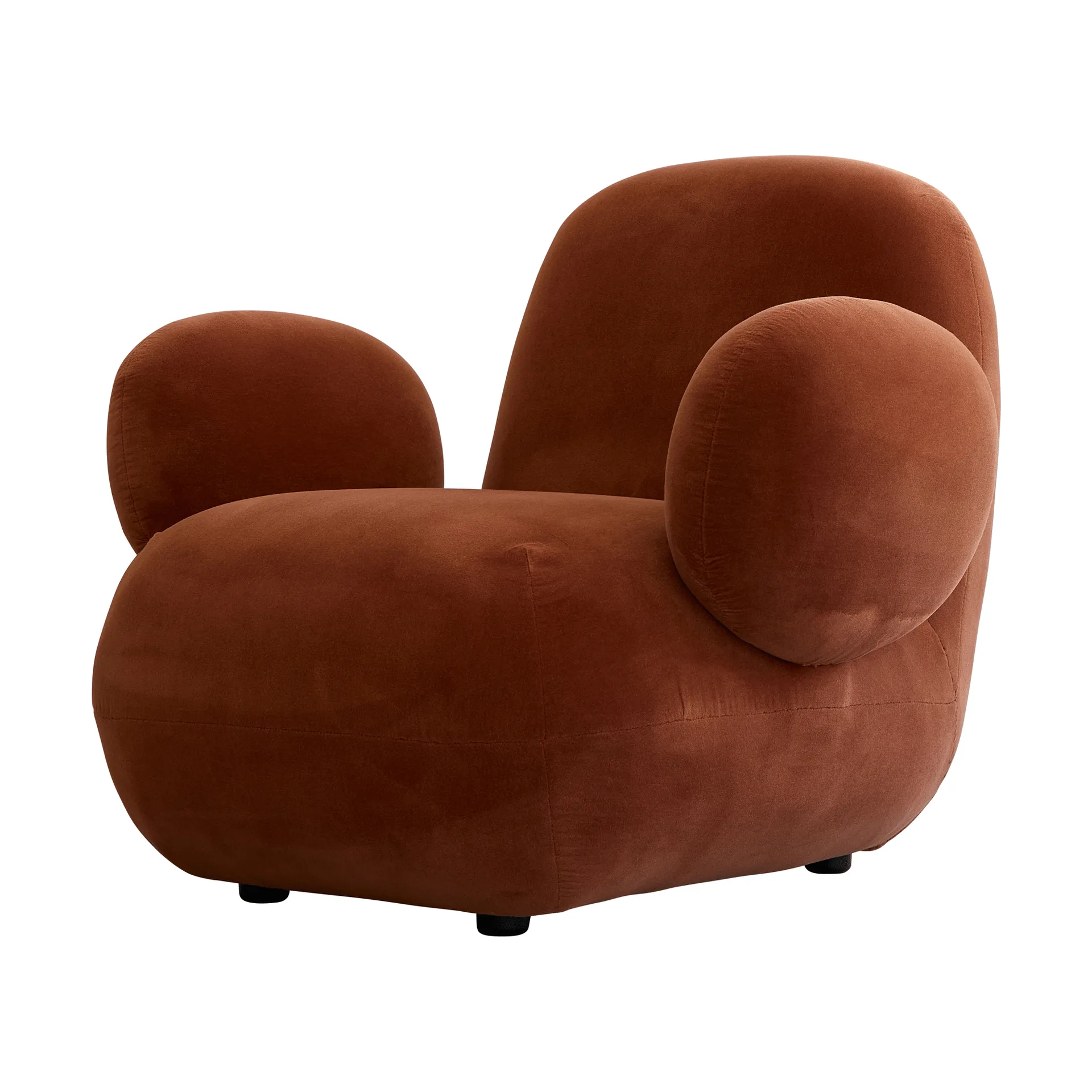 Toe Chair Flat fauteuil 92x75 cm, Rust 101 Copenhagen