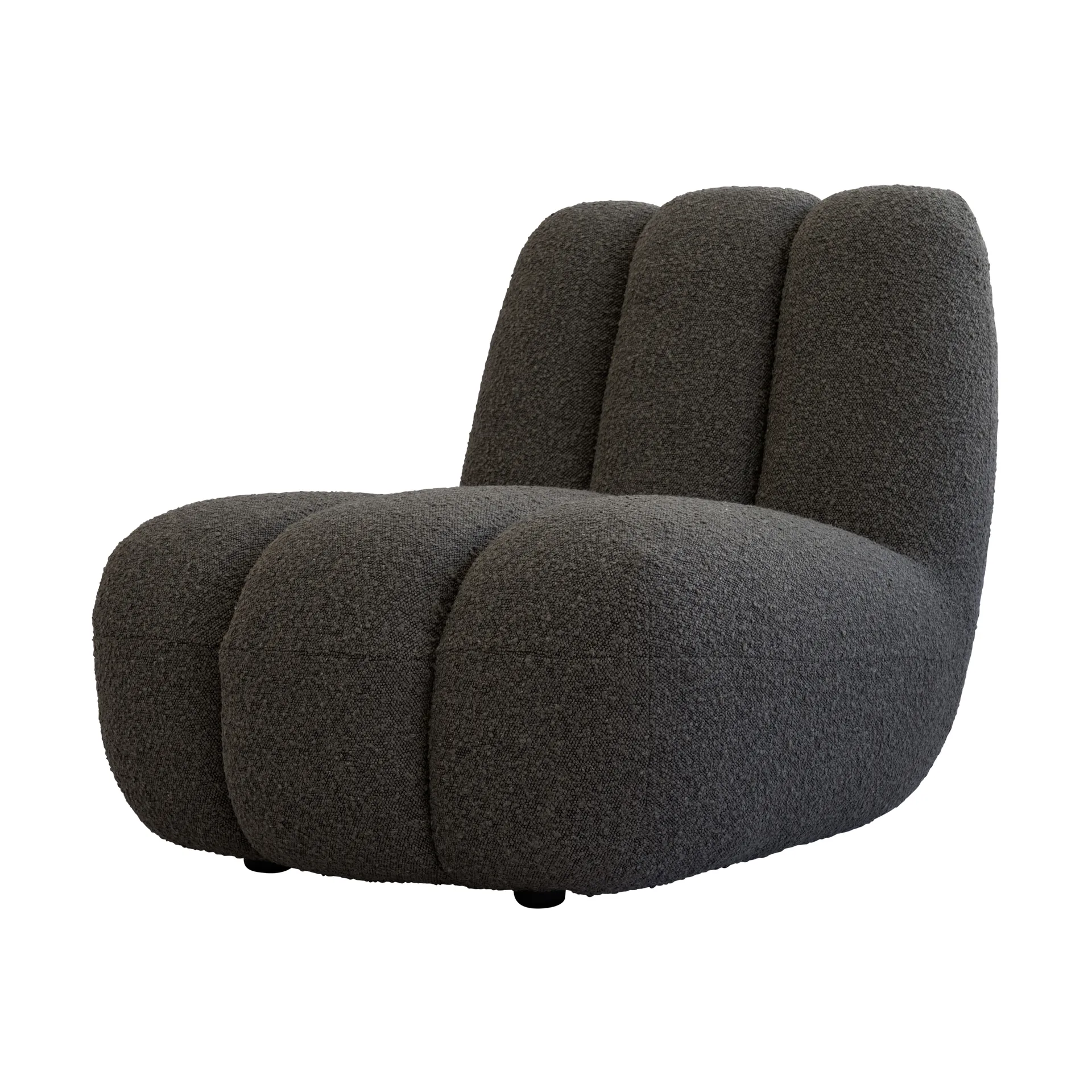 Toe loungefauteuil bouclé, Deep taupe 101 Copenhagen