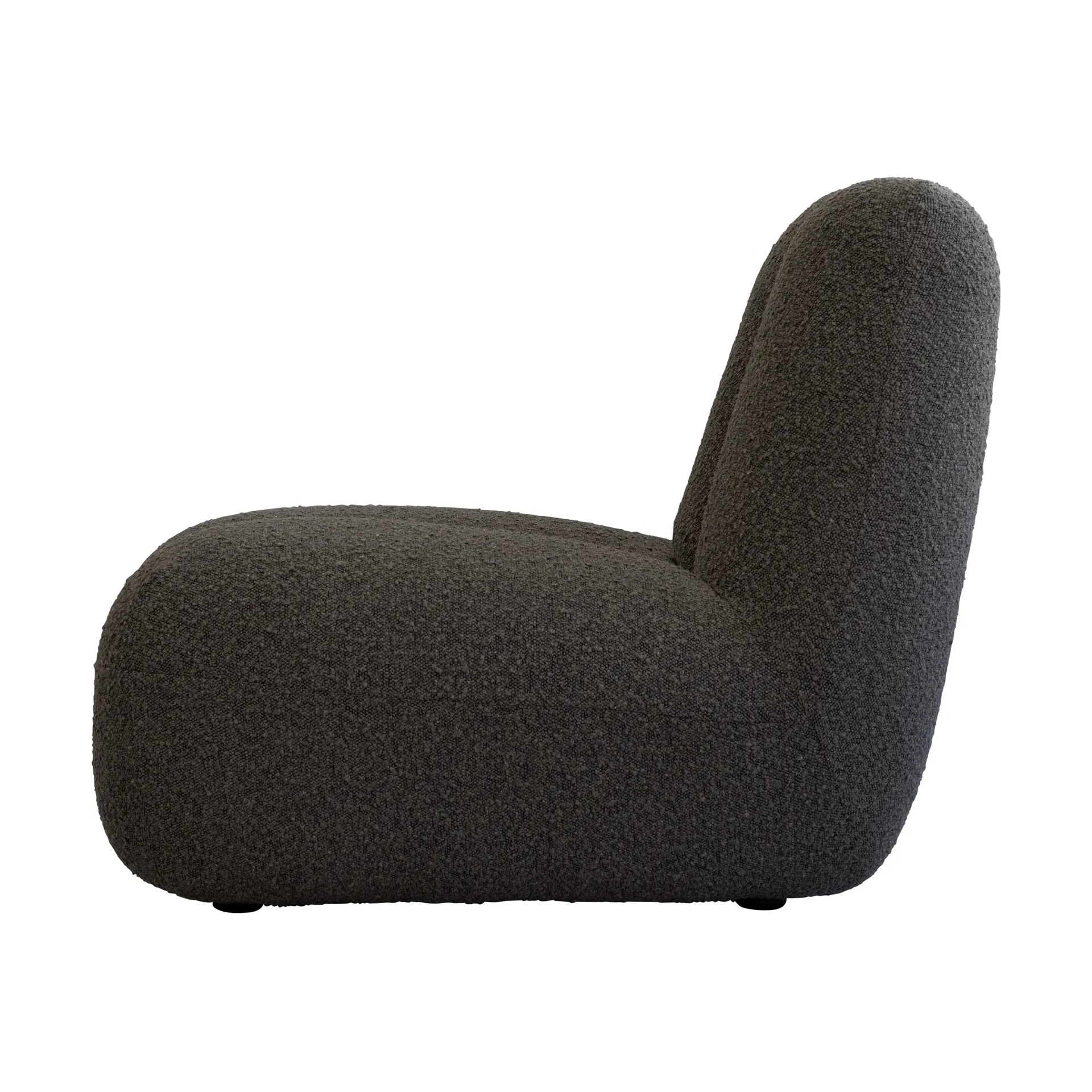 Toe loungefauteuil bouclé, Deep taupe 101 Copenhagen