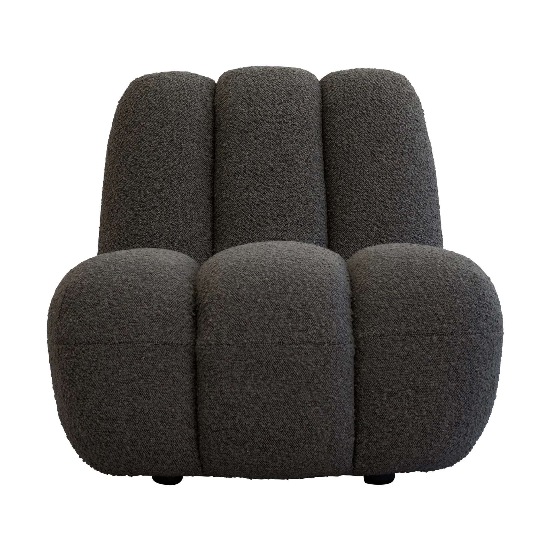 Toe loungefauteuil bouclé, Deep taupe 101 Copenhagen