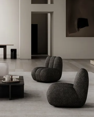 Toe loungefauteuil bouclé - Deep taupe - 101 Copenhagen