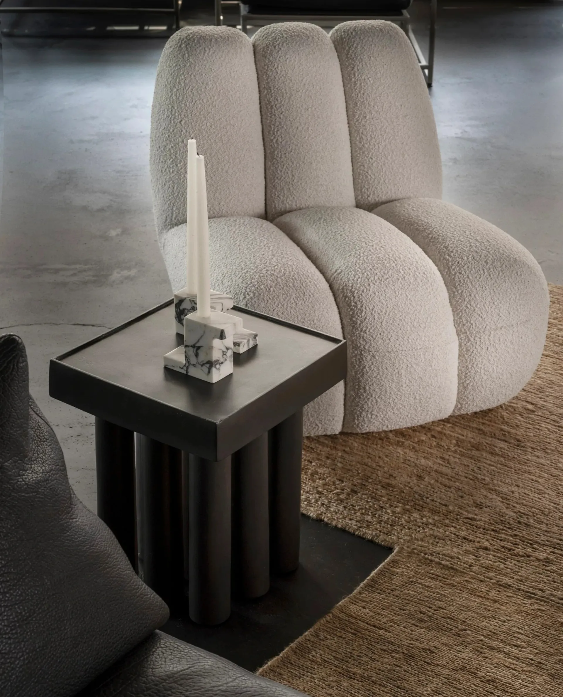 Toe loungefauteuil bouclé, Off-white 101 Copenhagen