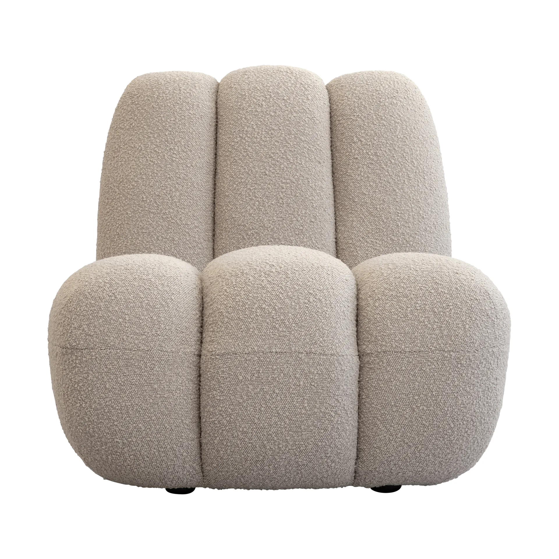 Toe loungefauteuil bouclé, Smoked sand 101 Copenhagen