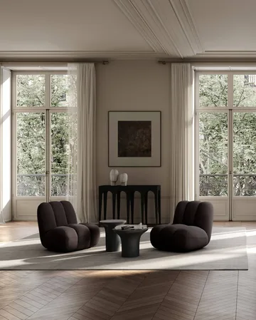 Toe loungefauteuil - Dark brown - 101 Copenhagen