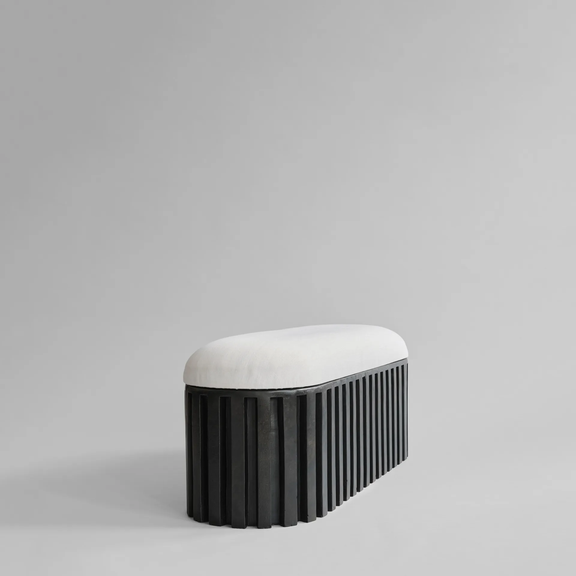 Tribu bankje linnen, Coffee-white chalk 101 Copenhagen