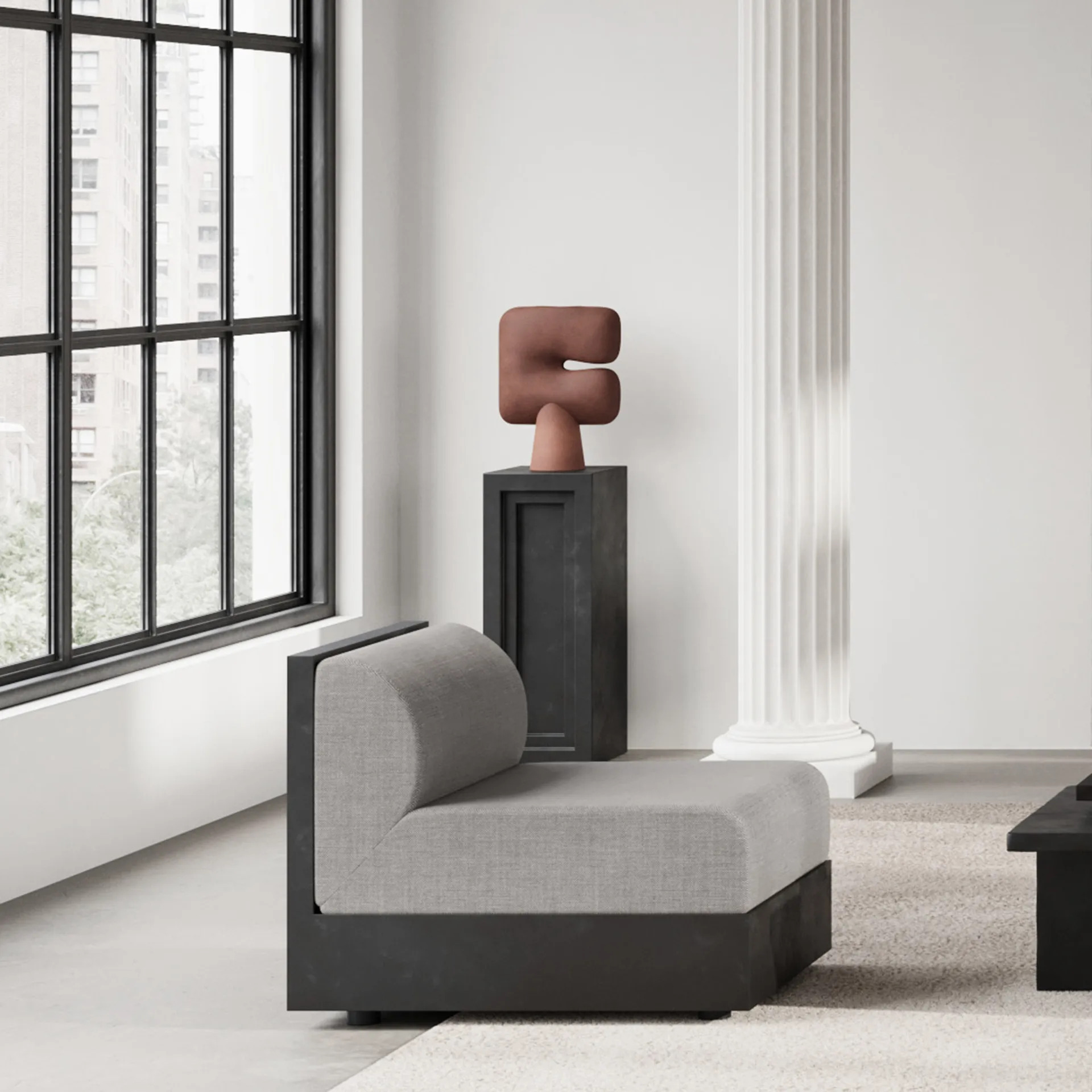 Tribu Lounge Chair stoel, Coffee 101 Copenhagen