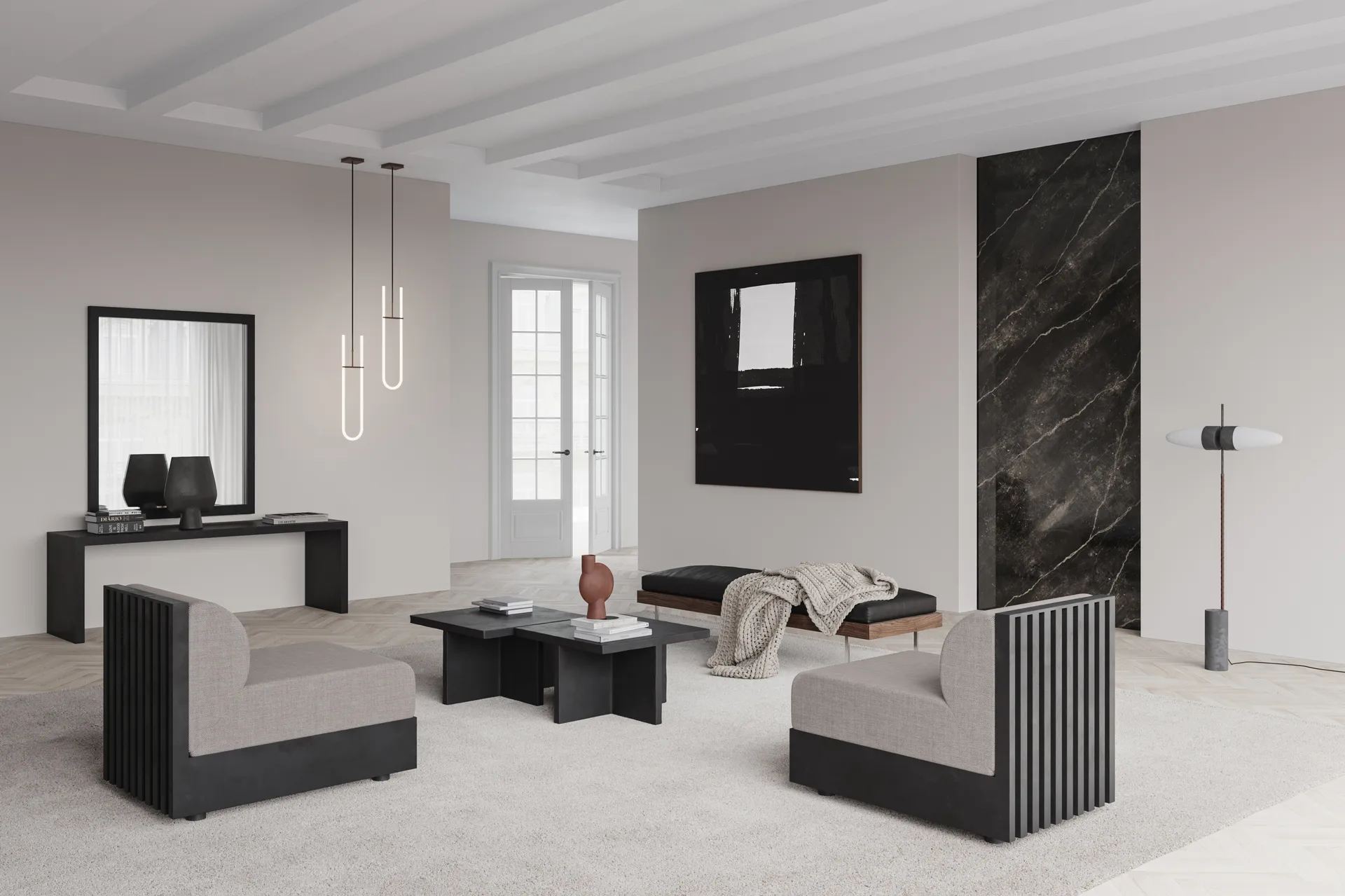 Tribu Lounge Chair stoel, Coffee 101 Copenhagen