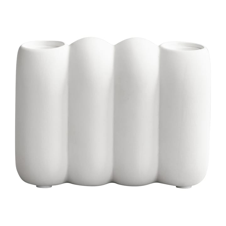 Tube kandelaar Bone white - 11x14,5 cm - 101 Copenhagen