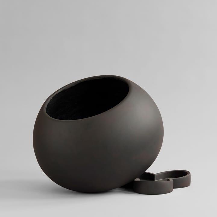 Urchin pot big Ø56 cm - Coffee - 101 Copenhagen