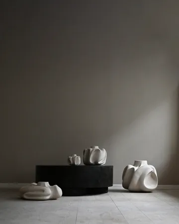 Wabi Fat vaas 23 cm - Birch - 101 Copenhagen