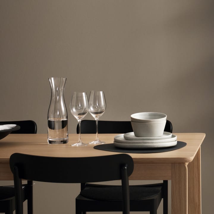 Alfred eettafel 90x160 cm, Witgepigmenteerd eikenhout 1898