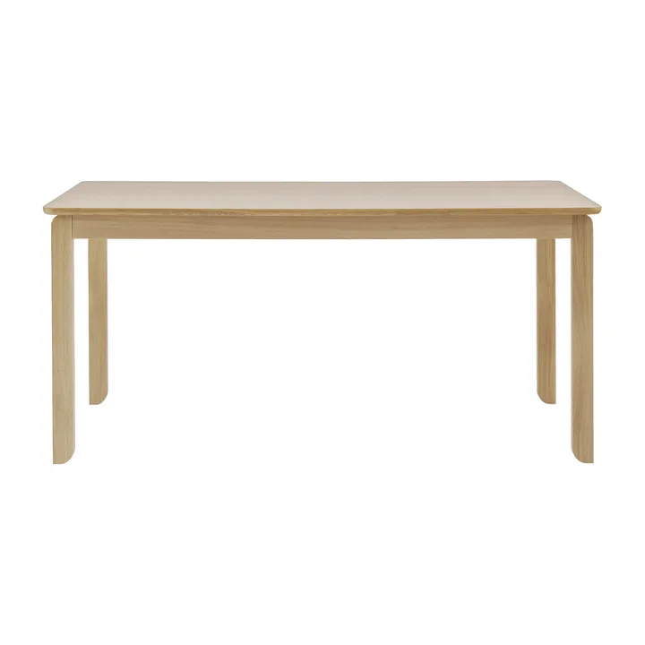 Alfred eettafel - Witgepigmenteerd eikenhout, 90x160 cm - 1898