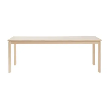 Alfred eettafel - Witgepigmenteerd eikenhout, 90x220 cm - 1898