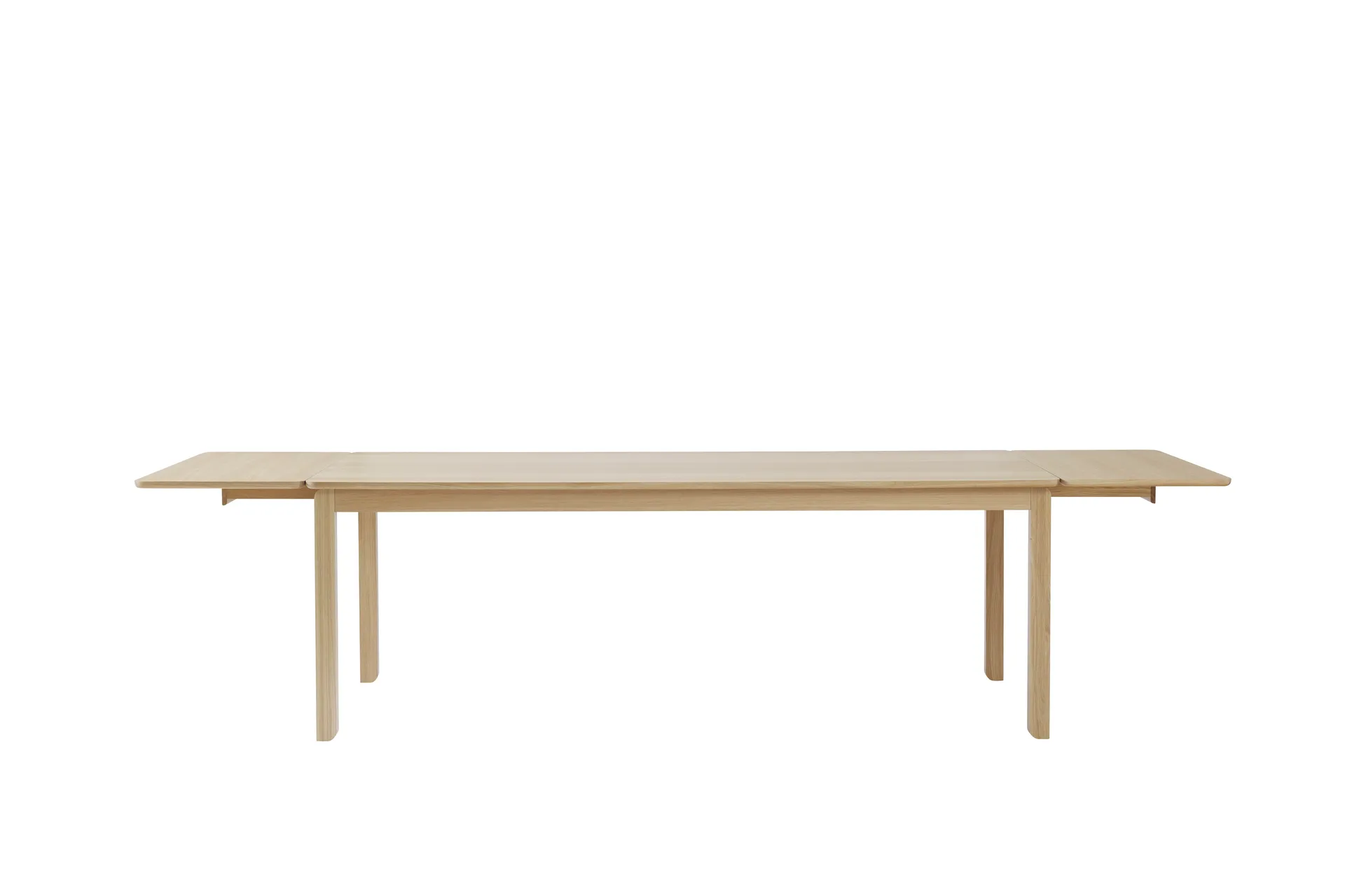 Alfred eettafel, Witgepigmenteerd eikenhout, 90x220 cm 1898